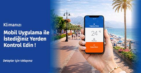 Klimanızı Mobil Uygulama ile İstediğiniz Yerden Kontrol Edin